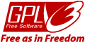 GNU GPL v3 logo